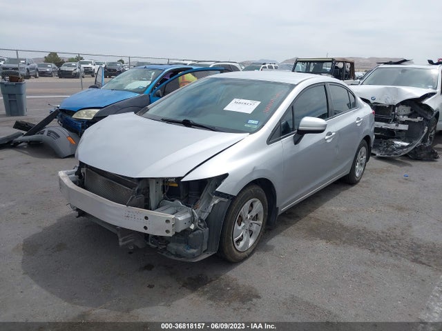 Honda Civic Sedan Lx 2014 19XFB2F52EE007159 Image 2