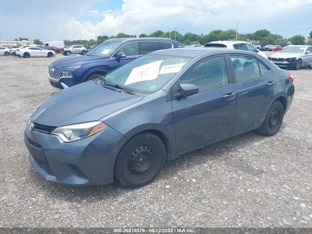 2014 TOYOTA COROLLA L/LE/S/S PLUS/LE PLUS VIN: 2T1BURHE2EC068704