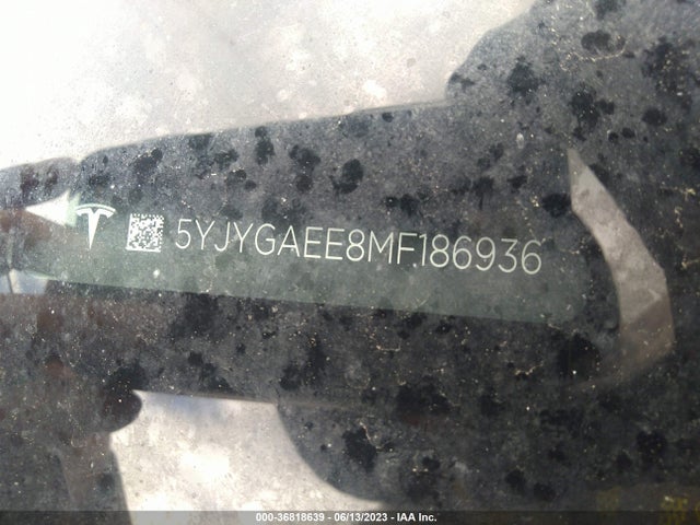 5YJYGAEE8MF186936 Tesla Model Y Long Range