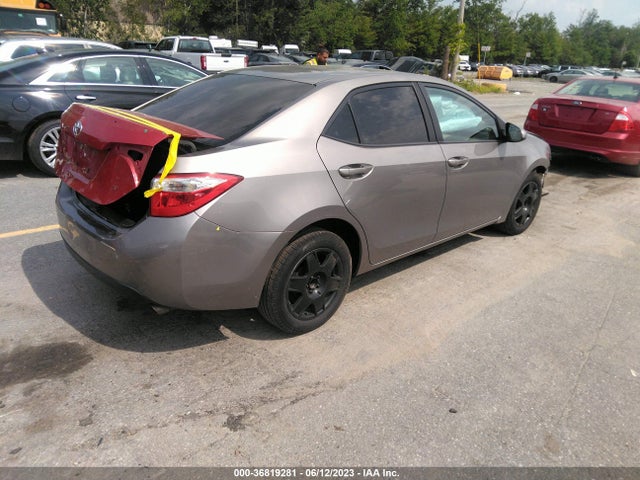 2016 TOYOTA COROLLA L/LE/S/S PLUS/LE PLUS VIN: 2T1BURHE6GC726740