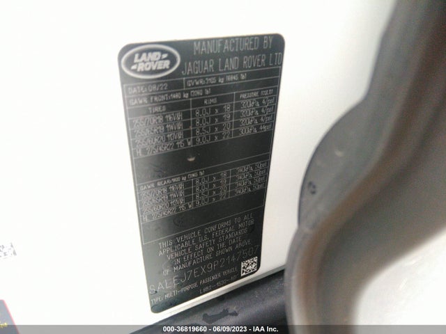 2023 Land Rover Defender, VIN: SALEJ7EX9P2147507