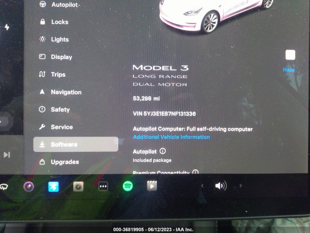 Tesla Model 3 Long Range 2022 5YJ3E1EB7NF131336 Image 7
