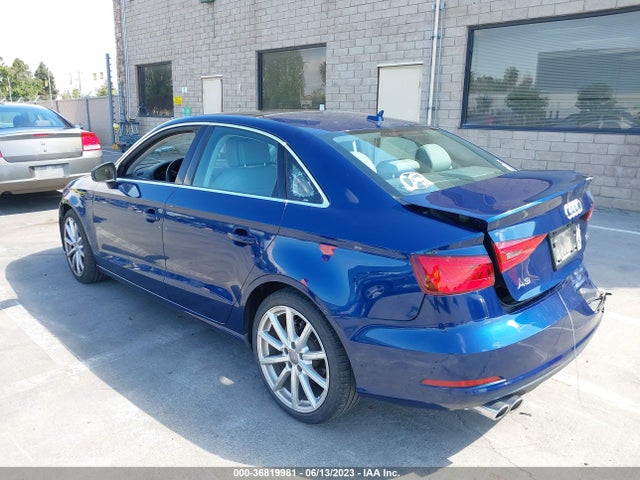 2015 AUDI A3 2.0 TDI PREMIUM PLUS VIN: WAUCJGFF6F1099101