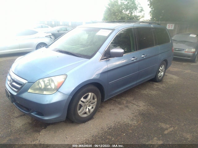 2005 HONDA ODYSSEY EX-L VIN: 5FNRL38765B098249