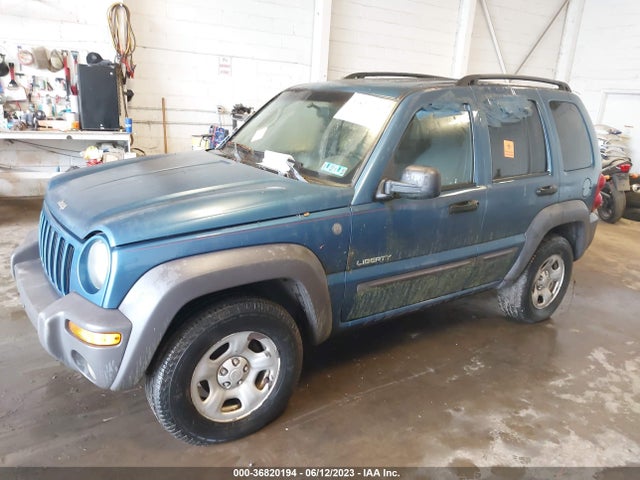 2004 JEEP LIBERTY SPORT VIN: 1J4GL48K44W244217