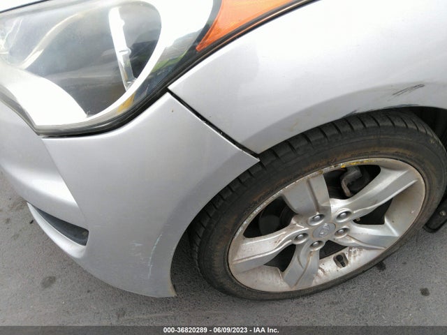 2012 HYUNDAI VELOSTER W/GRAY INT VIN: KMHTC6AD9CU019244