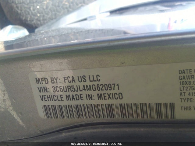3C6UR5JL4MG620971 RAM 2500 Big Horn