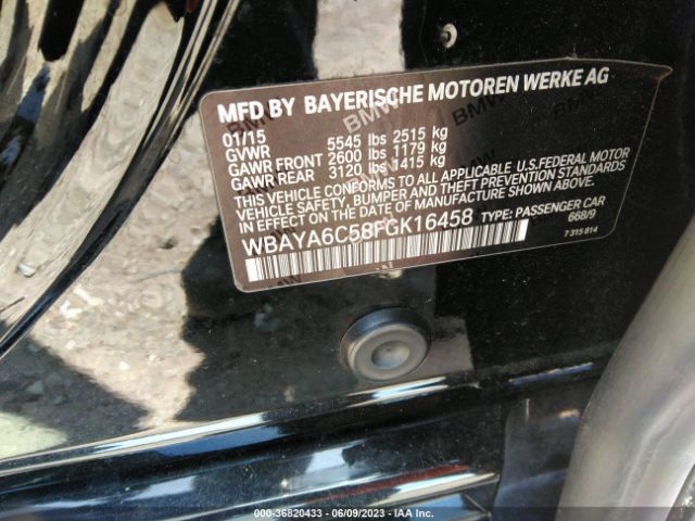WBAYA6C58FGK16458 BMW 7 Series 740i