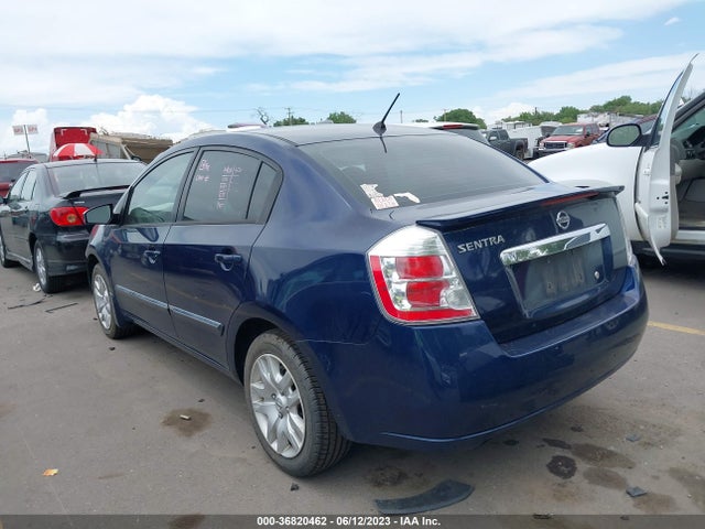 2012 NISSAN SENTRA 2.0 S VIN: 3N1AB6AP3CL683996