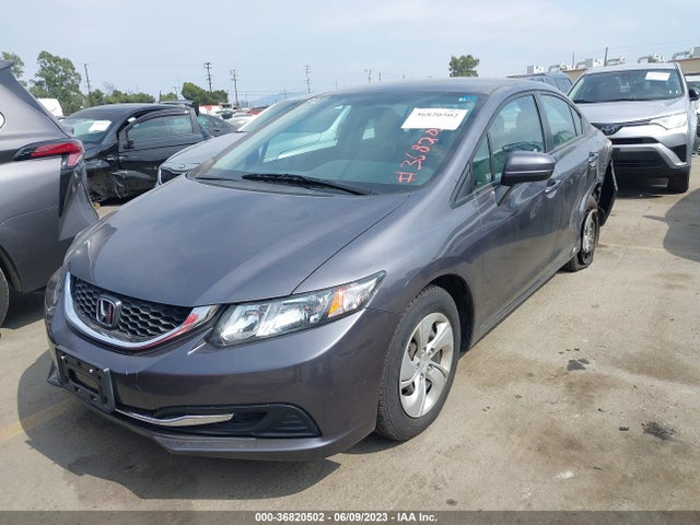 Honda Civic Sedan Lx 2015 2HGFB2F57FH563250 Image 2