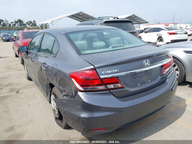 Honda Civic Sedan Lx 2015 2HGFB2F57FH563250 Image 3