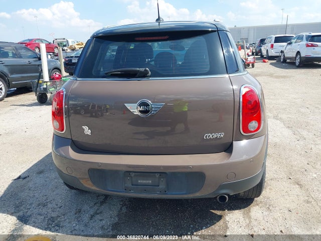 2012 MINI COOPER COUNTRYMAN VIN: WMWZB3C54CWM03732