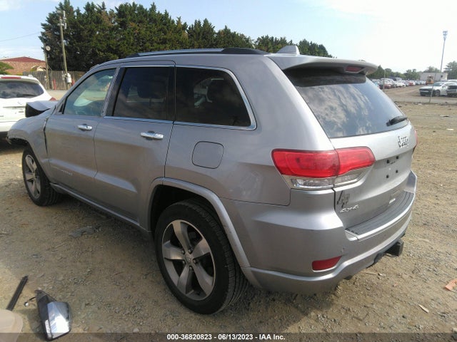 2014 JEEP GRAND CHEROKEE OVERLAND VIN: 1C4RJFCG5EC169050