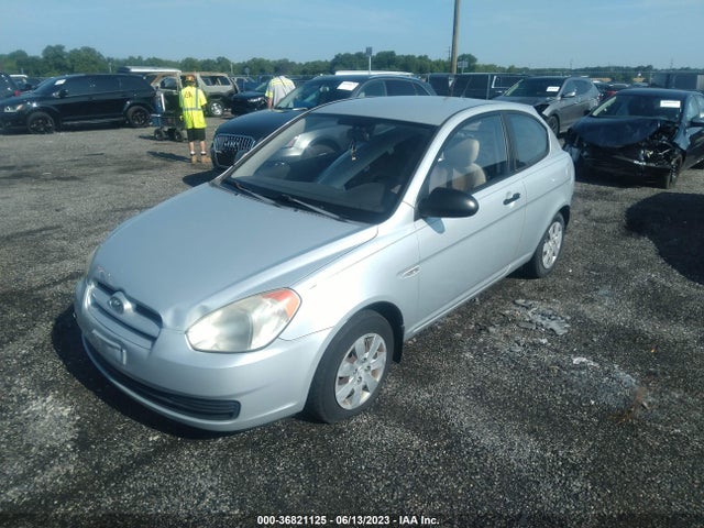 2008 HYUNDAI ACCENT GS VIN: KMHCM36C38U072590