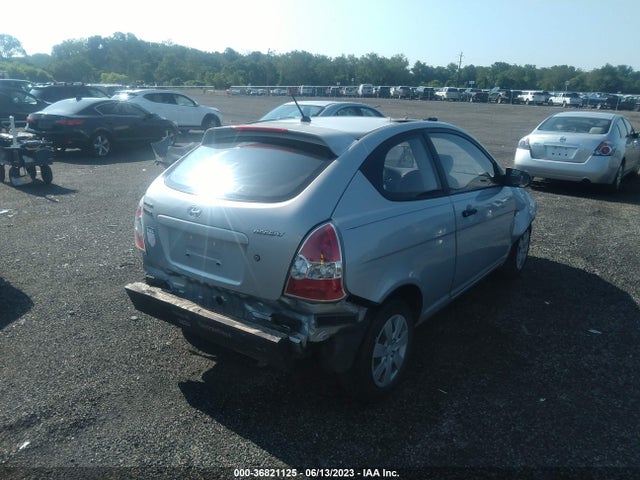 2008 HYUNDAI ACCENT GS VIN: KMHCM36C38U072590