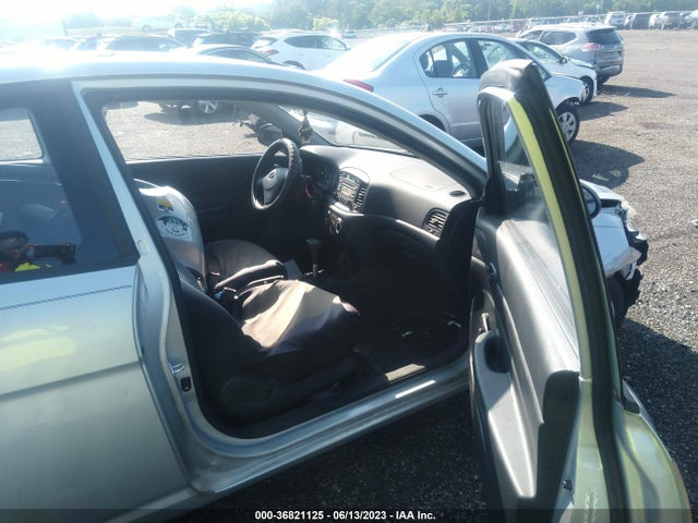 2008 HYUNDAI ACCENT GS VIN: KMHCM36C38U072590