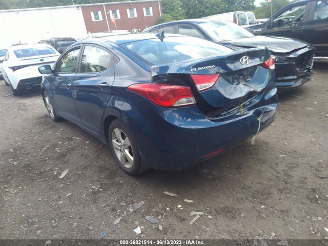 2013 HYUNDAI ELANTRA GLS PZEV VIN: KMHDH4AE2DU972088
