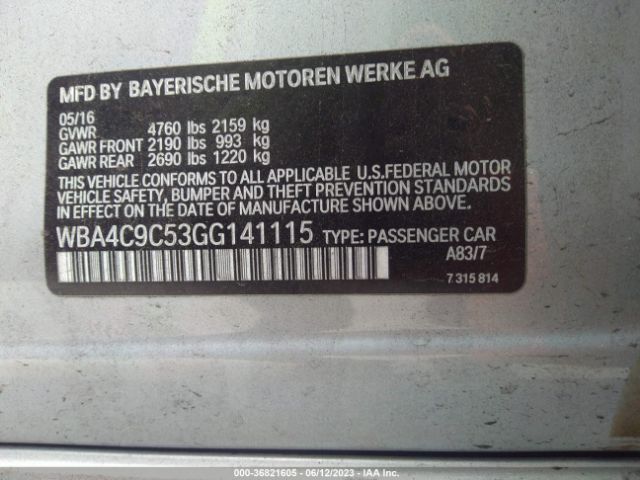 WBA4C9C53GG141115 BMW 4 Series 428i Xdrive