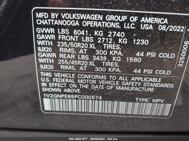2023 Volkswagen ID.4, VIN: 1V2GNPE85PC000574