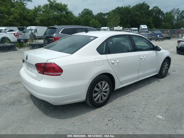 2012 VOLKSWAGEN PASSAT S VIN: 1VWAP7A31CC028181