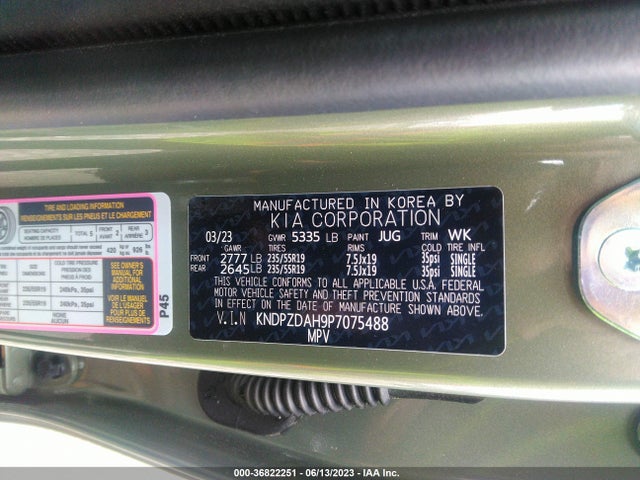 2023 Kia Sportage, VIN: KNDPZDAH9P7075488
