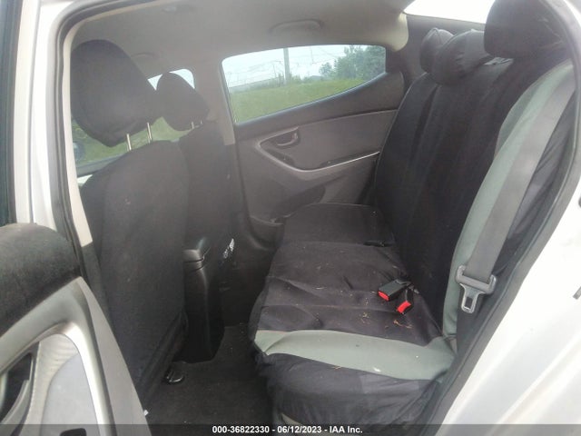 2011 HYUNDAI ELANTRA GLS PZEV VIN: 5NPDH4AEXBH019320