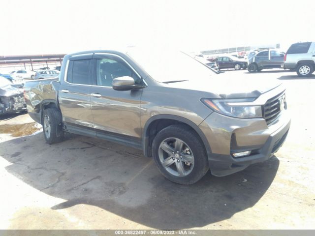 Honda Ridgeline Rtl-e 2021 5FPYK3F78MB002421 Image 1