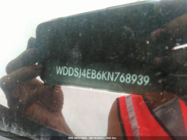 WDDSJ4EB6KN768939 Mercedes-Benz Cla Cla 250