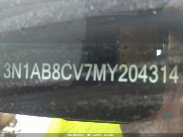 3N1AB8CV7MY204314 Nissan SENTRA SV
