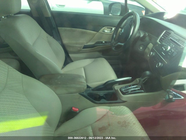 Honda Civic Sedan Lx 2014 19XFB2F59EE075622 Image 5