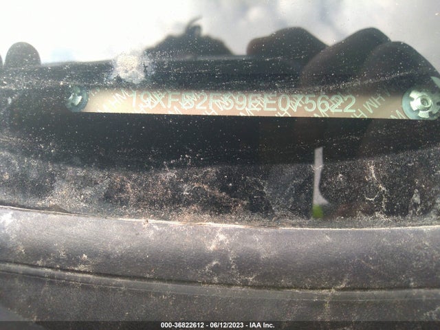 Honda Civic Sedan Lx 2014 19XFB2F59EE075622 Image 9