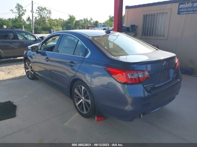 2016 SUBARU LEGACY 3.6R LIMITED VIN: 4S3BNEN64G3025299