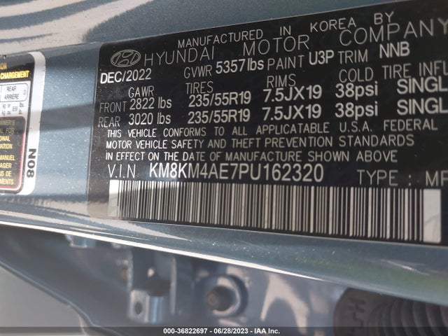 2023 Hyundai Ioniq 5, VIN: KM8KM4AE7PU162320