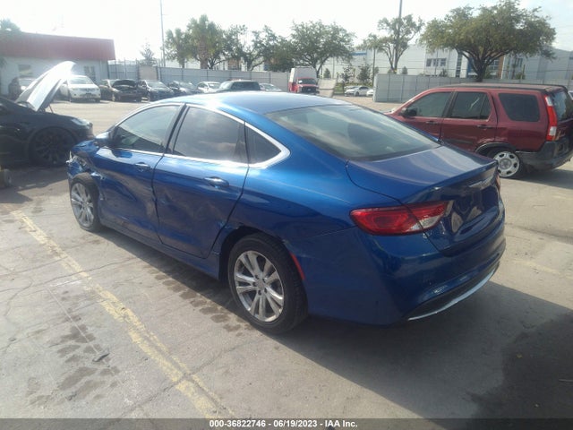 2016 CHRYSLER 200 LIMITED VIN: 1C3CCCAB3GN120494