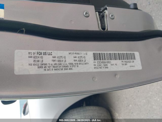 2C3CDXBG6GH180521 Dodge Charger Se