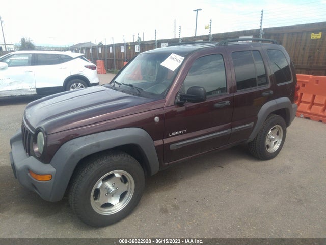 2004 JEEP LIBERTY SPORT VIN: 1J4GL48K54W261771