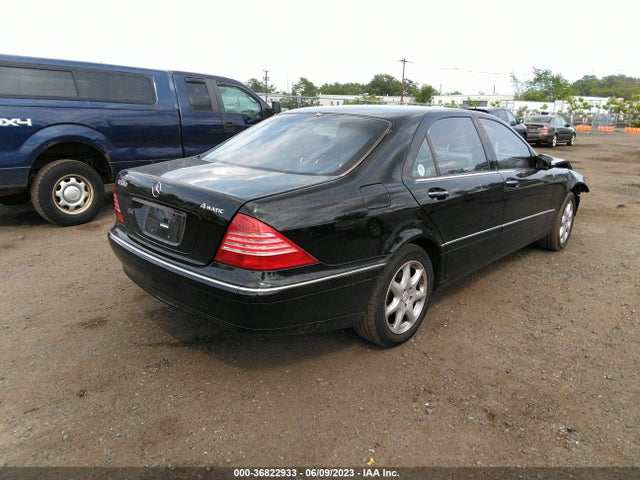 2005 MERCEDES-BENZ S-CLASS 5.0L VIN: WDBNG84J25A434875