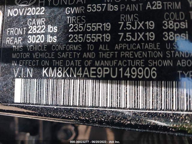 Hyundai Ioniq 5 Sel 2023 KM8KN4AE9PU149906 Image 17