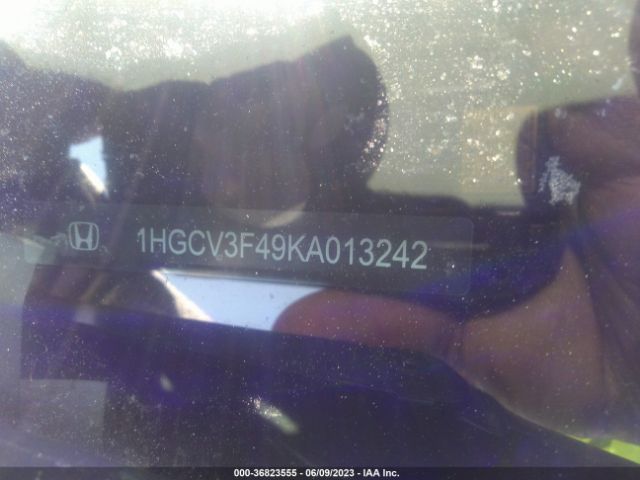 1HGCV3F49KA013242 Honda Accord Hybrid Ex