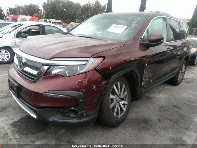 Honda Pilot Ex 2021 5FNYF5H33MB020537 Image 2