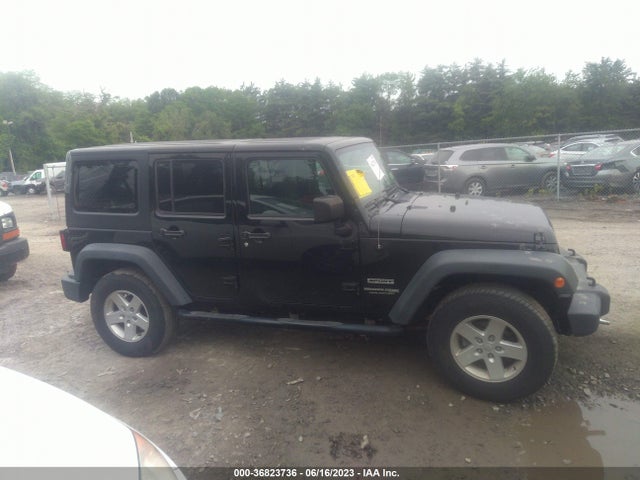 2018 JEEP WRANGLER JK UNLIMITED SPORT S VIN: 1C4BJWDG8JL883054