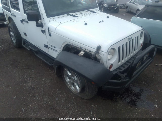 2013 JEEP WRANGLER UNLIMITED SPORT VIN: 1C4BJWDG6DL538755