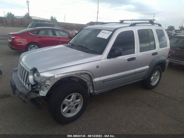 2005 JEEP LIBERTY SPORT VIN: 1J4GL48K65W618571