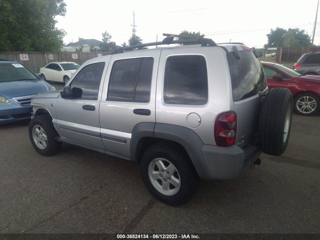 2005 JEEP LIBERTY SPORT VIN: 1J4GL48K65W618571