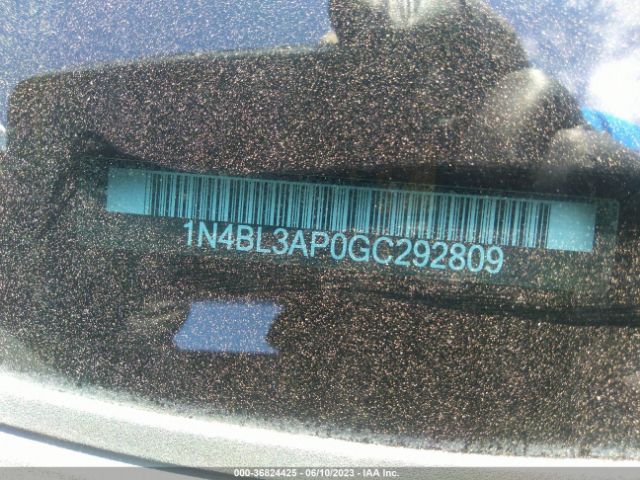 1N4BL3AP0GC292809 Nissan Altima 3.5 Sl