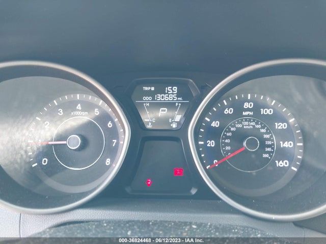 2013 HYUNDAI ELANTRA LIMITED PZEV VIN: 5NPDH4AE6DH336207