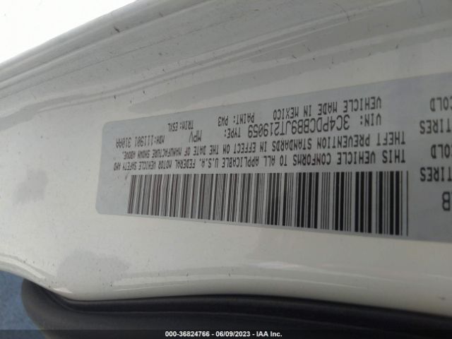 3C4PDCBB9JT219059 Dodge Journey Sxt