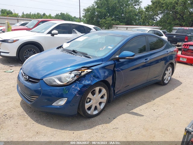 2013 HYUNDAI ELANTRA LIMITED VIN: KMHDH4AE0DU943513