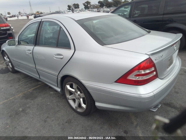 2007 MERCEDES-BENZ C-CLASS 2.5L SPORT VIN: WDBRF52HX7F862041