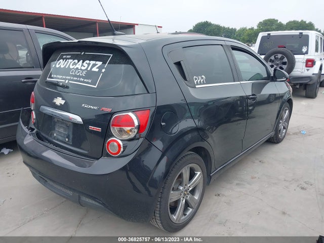 Chevrolet Sonic Rs 2014 1G1JH6SB1E4151226 Image 4